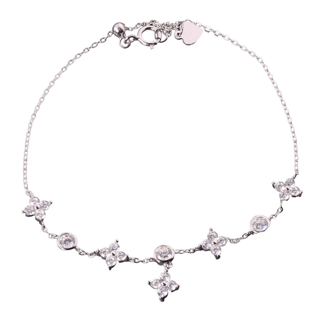 FOUR CLOVER CHAIN BRACELET - Luminous Amore